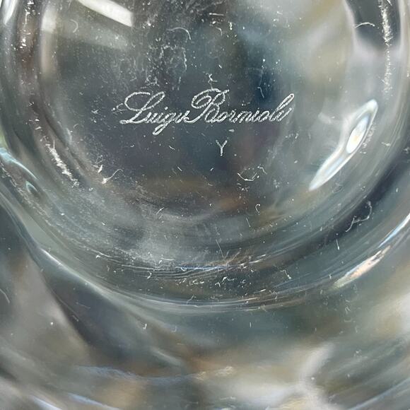 Luigi Bormioli Stemless Wine Glass 5” Set of 6 - Picture 6 of 8